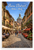 Brera District Milan Italy Cobblestone Street Scene Travel 12"x18" US Made Poster