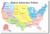 Native American Tribes Map - American History Poster