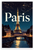 Paris Eiffel Tower Night Scene Cityscape 12"x18" US Made Poster