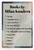 Milan Kundera Books Checklist Literature 12"x18" US Made Poster