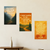 Ted Lasso 'You Don't Have to Be Perfect', 'It Didn't Happen to You', 'Listen to Your Gut' Poster Set — 3 Prints 12x18 Inch US Made