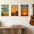 Ted Lasso Quotes | Be Curious Not Judgmental, Living in the Moment, You Say Impossible | Poster Set | 3 Prints 12x18 Inch US Made