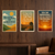 Ted Lasso Quotes | Be Curious Not Judgmental, Living in the Moment, You Say Impossible | Poster Set | 3 Prints 12x18 Inch US Made