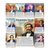Classical Composers | Mozart, Vivaldi, Bach, Wagner, Beethoven, Schubert, Tchaikovsky, Chopin, Verdi | Poster Set | 9 Prints 12x18 Inch US Made