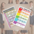 Critical Thinking Questions & Bloom's Taxonomy Skills Classroom Poster Set — 2 Prints 12x18 Inch US Made
