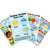 First Grade Science Seasons Weather Plant Growth Poster Set — 4 Prints 12x18 Inch US Made