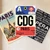 Paris Travel 3 Poster Set — Eiffel Tower, Metro Signs, CDG Baggage Tag -- 3 Prints 12x18 Inch US Made