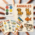 Spanish Vocabulary Animals Colors Emotions Food Transportation Weather 6 Poster Set — 6 Prints 12x18 Inch US Made