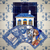 Spanish Tile Words Casa Comida Perro Gato Agua Escuela Libro 7 Poster Set — 7 Prints 12x18 Inch US Made