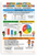 Science Data Graphs Tools, Bar Pie Charts, Plant Growth 3 Poster Set — 3 Prints 12x18 Inch US Made