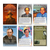 Manhattan Project Physics Scientists 6 Poster Set — 6 Prints 12x18 Inch US Made