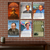 Manhattan Project Physics Scientists 6 Poster Set — 6 Prints 12x18 Inch US Made