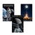 NASA Artemis II Mission 3 Poster Set — Victor Glover, Rocket Launch, Christina Koch 3 Prints 12x18 Inch US Made