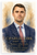 Charlie Kirk Watercolor Memorial Portrait 12"x18" US Made Poster
