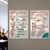 Newton's Laws - 2 Poster Set - Newton's 2nd & 3rd Laws — 2 Prints 12x18 Inch US Made