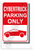 Cybertruck Parking Only Sign Style 12"x18" US Made Poster