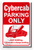 Cybercab Parking Only Tesla Inspired 12x18 US Made Poster