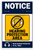 Notice Hearing Protection Area Safety Sign 12"x18" US Made Poster