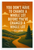 Ted Lasso "You Don't Have to Change a Whole Lot" Motivational 12"x18" US Made Poster