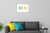 Alphabet Letters M N Classroom 12"x18" US Made Poster