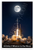 Artemis II Mission — 2 Poster Set — Rocket Launch to the Moon, Victor Glover Pilot — 12x18 Inch | Made in USA