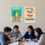 Positive Behavior Support — 2 Poster Set — Respect Golden Rule Turtle, Three R's Respect Responsibility Dalai Lama — 12x18 Inch | Made in USA