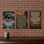George Orwell 1984 — 3 Poster Set — The Past Was Erased, Every Record Destroyed, The Masses Never Revolt — 12x18 Inch | Made in USA