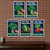 Eat Your Vegetables — 5 Poster Set — Spinach, Broccoli, Kale, Lettuce, Radish — 12x18 Inch | Made in USA