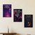 Mira Heels Nails Blade Mascara, Rumi No More Hiding Quote Poster Set — 3 Prints 12x18 Inch US Made