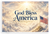 God Bless America Heavenly Sky Patriotic 12"x18" US Made Poster