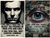 George Orwell 1984 — 2 Poster Set — The Party Told You to Reject the Evidence, The Past Was Erased — 12x18 Inch | Made in USA