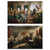 Founding Fathers — 2 Poster Set — Signing of the Constitution, Declaration of Independence — 12x18 Inch | Made in USA