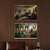 Founding Fathers — 2 Poster Set — Signing of the Constitution, Declaration of Independence — 12x18 Inch | Made in USA