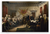 Founding Fathers — 2 Poster Set — Signing of the Constitution, Declaration of Independence — 12x18 Inch | Made in USA