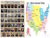 US Presidents & Native American Tribes Map — 2 Poster Set — American History, Indigenous Territories — 12x18 Inch | Made in USA