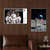 Apollo 11 Moon Landing — 2 Poster Set — Neil Armstrong Flag, Lunar Landing Crew — 12x18 Inch | Made in USA