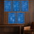 Star Wars Hoth Patent Prints — 5 Poster Set — AT-AT Walker, Tauntaun, Snowspeeder, Pro Bot, Hoth Stormtrooper — 12x18 Inch | Made in USA