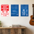 Endor Star Wars — 3 Poster Set — Speeder Bike Parking Sign, Speeder Bike Patent, Ewok Paploo Patent — 12x18 Inch | Made in USA