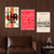 Vintage London Travel — 3 Poster Set — LHR London, Underground Signs, London Bridge — 12x18 Inch | Made in USA