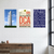 Washington DC Travel Posters — 3 Poster Set — Washington Monument, DCA Baggage Tag, Metro Station Signs — 12x18 Inch | Made in USA
