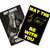 Isaac Newton Math Humor — 2 Poster Set — Got Bored Invented Calculus, May The Force Be With You Physics Equation — 12x18 Inch | Made in USA