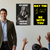 Isaac Newton Math Humor — 2 Poster Set — Got Bored Invented Calculus, May The Force Be With You Physics Equation — 12x18 Inch | Made in USA