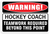 Hockey Motivational Posters — 3 Poster Set — Keep Calm and Score a Goal, Wayne Gretzky Quote, Hockey Coach Warning Sign — 12x18 Inch | Made in USA