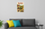 Hay Baler Packs Hay into Tidy Bales Farm 12"x18" US Made Poster