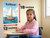 Sailboat Illustrated Sea Ocean Scene 12"x18" US Made Poster