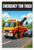 Emergency Tow Truck Vehicle Illustration 12"x18" US Made Poster