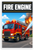Fire Engine Red Truck Emergency Vehicle 12"x18" US Made Poster