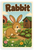 Rabbit Children's Farm Animal 12"x18" US Made Poster