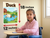 Duck Farm Pond Children's Educational 12"x18" US Made Poster