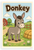 Donkey Children's Farm Animal Illustration 12"x18" US Made Poster